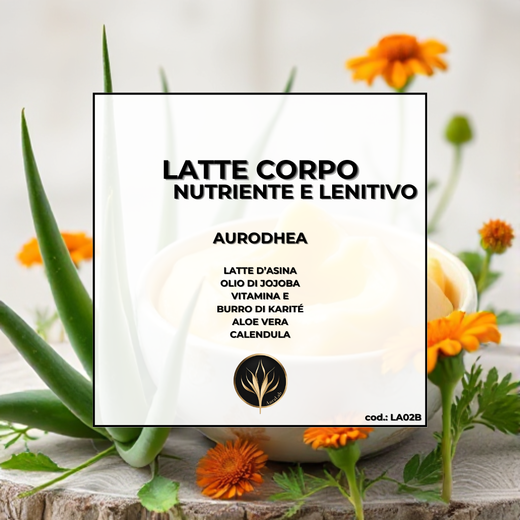 Latte Corpo - Aloe Vera e Latte d'Asina - 260mL