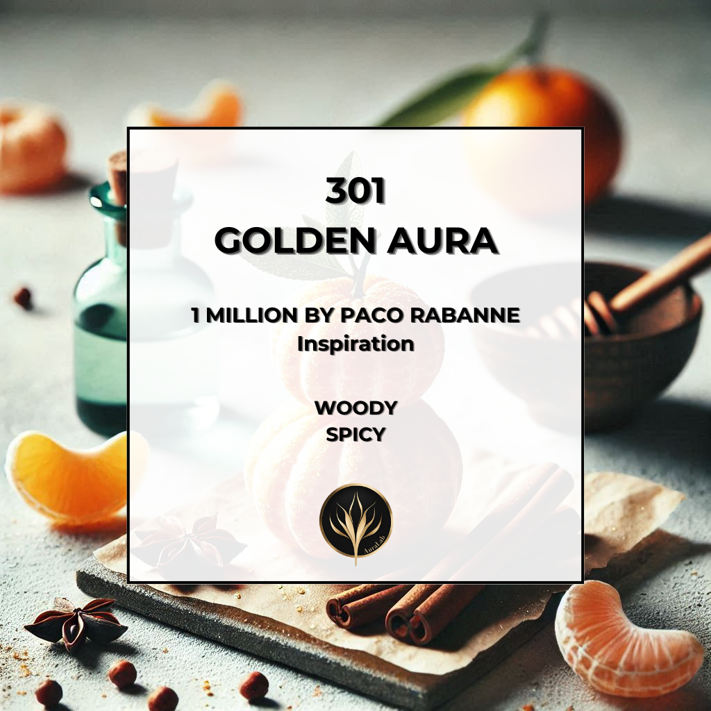 Golden Aura - One Million by Paco Rabanne Inspiration