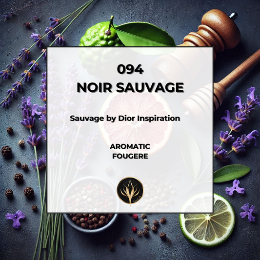 Noir Sauvage – Sauvage von Dior Inspiration